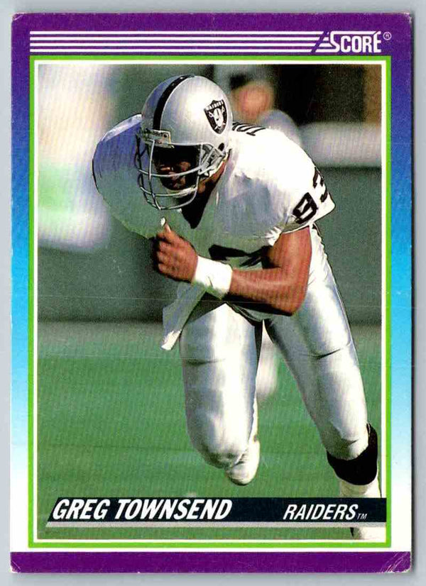 1990 Score Greg Townsend #450