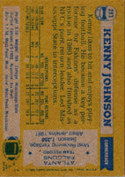 1982 Topps Kenny Johnson #283