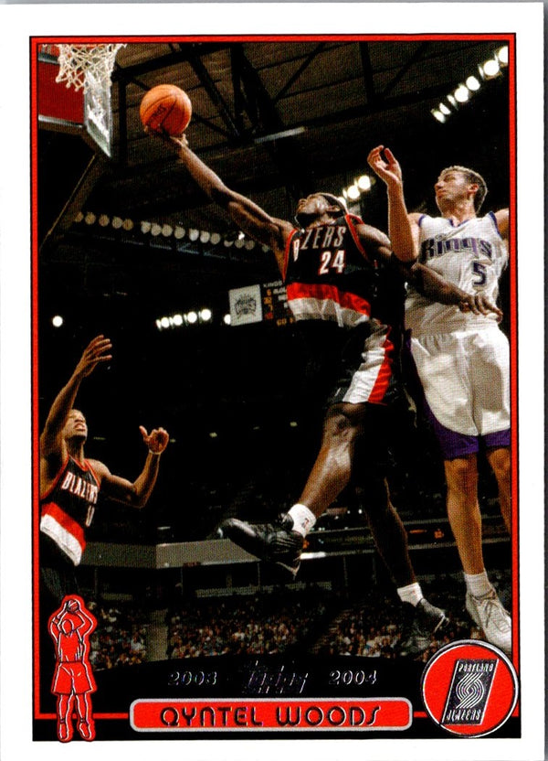 2003 Topps Qyntel Woods #119