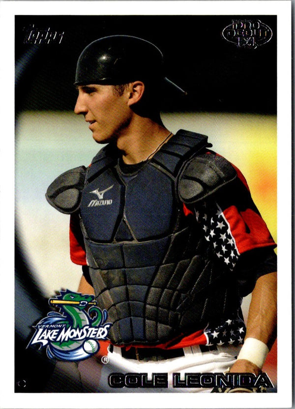 2010 Topps Pro Debut Cole Leonida #433