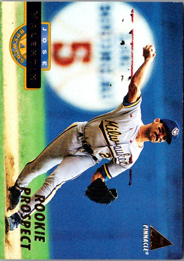 1994 Pinnacle Jose Valentin #249