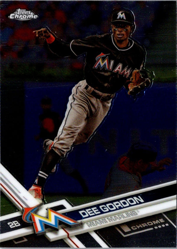 2017 Topps Chrome Dee Gordon #41