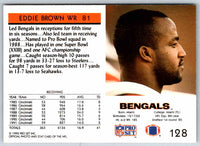 1992 Proset Eddie Brown #128