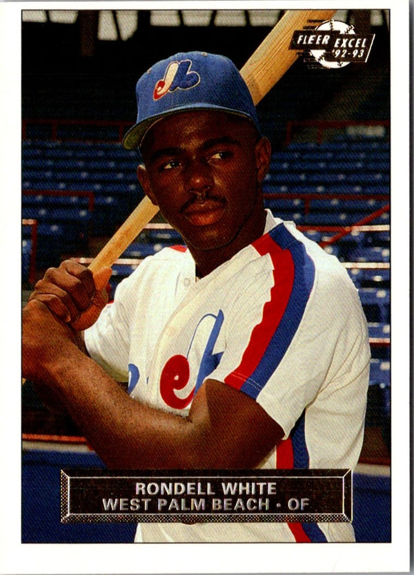 1992 Fleer Excel Rondell White #67