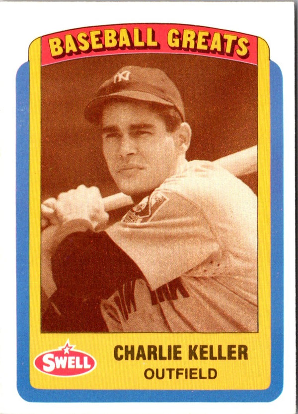 1990 Swell Baseball Greats Charlie Keller #22