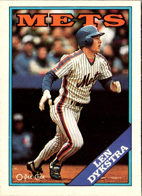 1988 Topps Len Dykstra #655