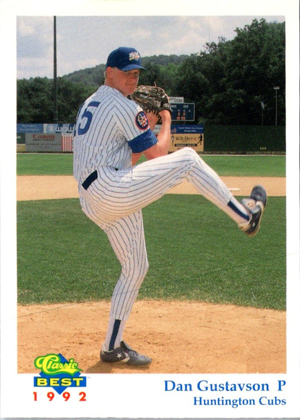 1992 Classic Best Huntington Cubs Dan Gustavson #13