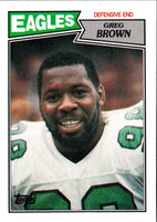 1987 Topps Greg Brown #303 NM+