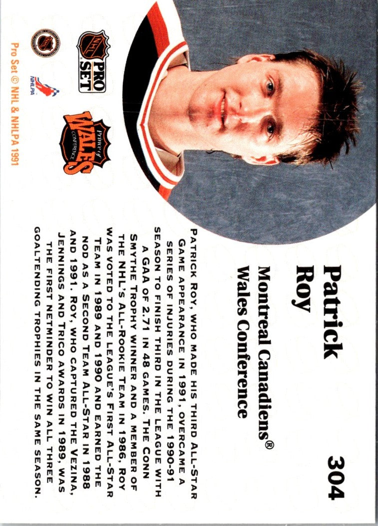 1991 Pro Set French Patrick Roy