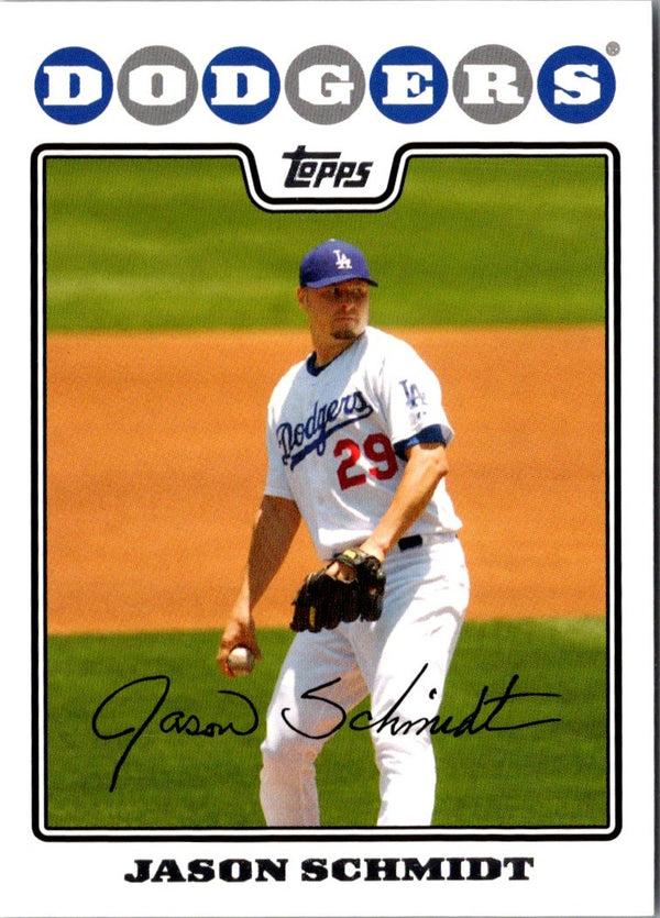 2008 Topps Jason Schmidt #516