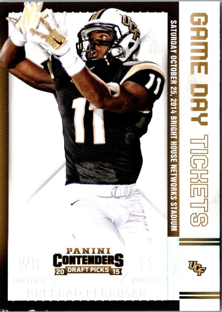 2015 Panini Contenders Draft Picks Game Day Tickets Breshad Perriman