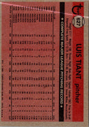 1981 Topps Luis Tiant