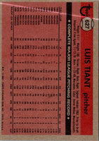 1981 Topps Luis Tiant #627