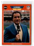 1989 Pro Set Announcers Al Michaels