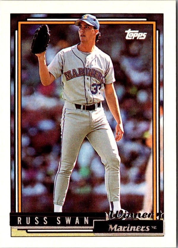 1992 Topps Russ Swan #588