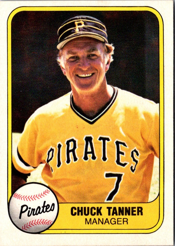 1981 Fleer Chuck Tanner #367