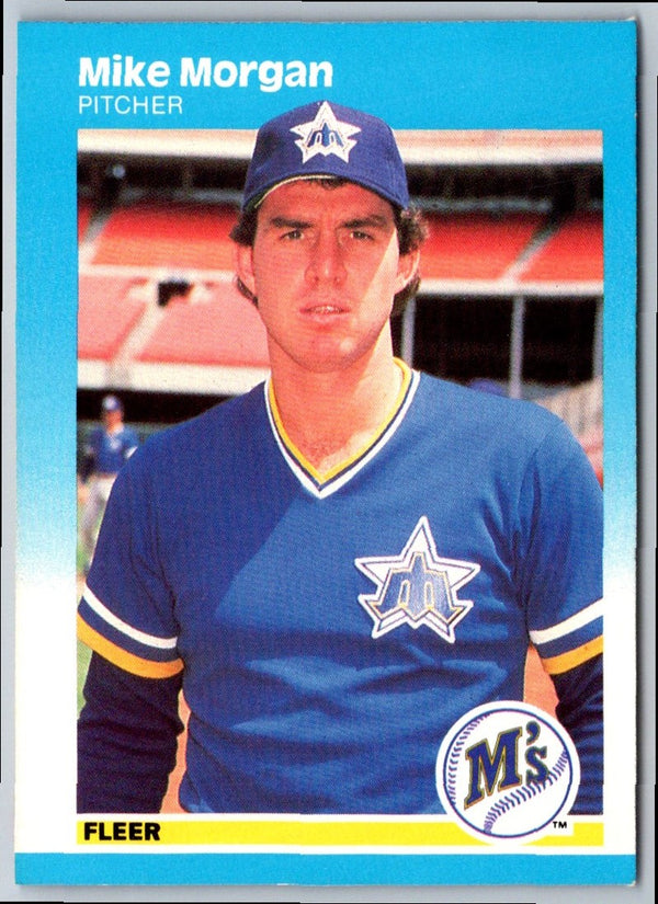 1987 Fleer Mike Morgan #591