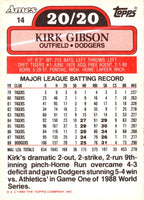 1989 Topps Ames 20/20 Club Kirk Gibson #14
