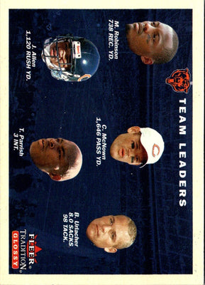 2001 Fleer Tradition Chicago Bears Team Leaders #391