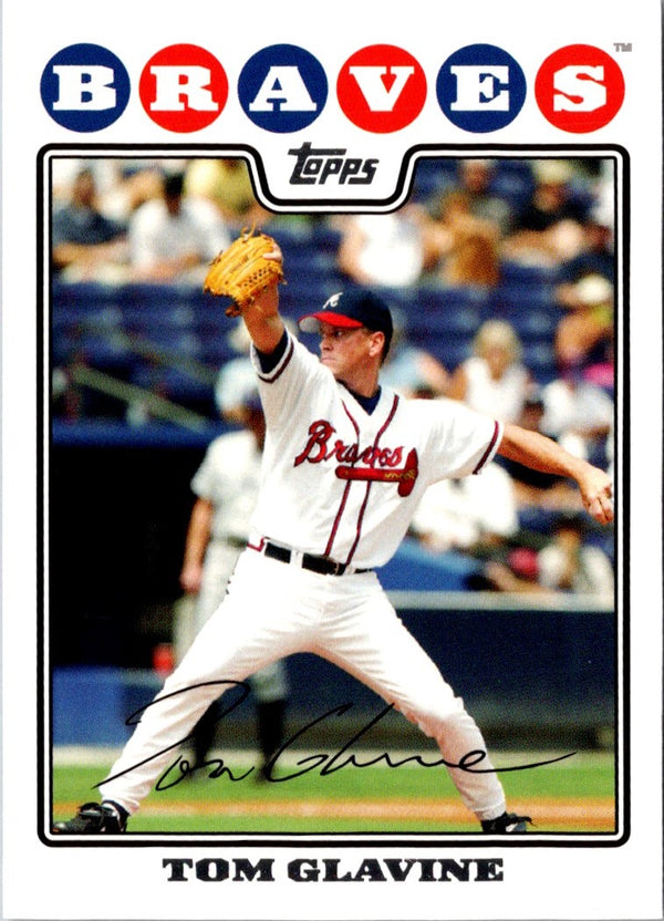 2008 Topps Tom Glavine #600