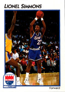 1991 Hoops McDonald's Lionel Simmons