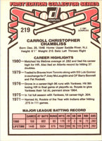 1981 Donruss Chris Chambliss #219