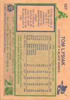 1983 O-Pee-Chee Tom Lysiak #107