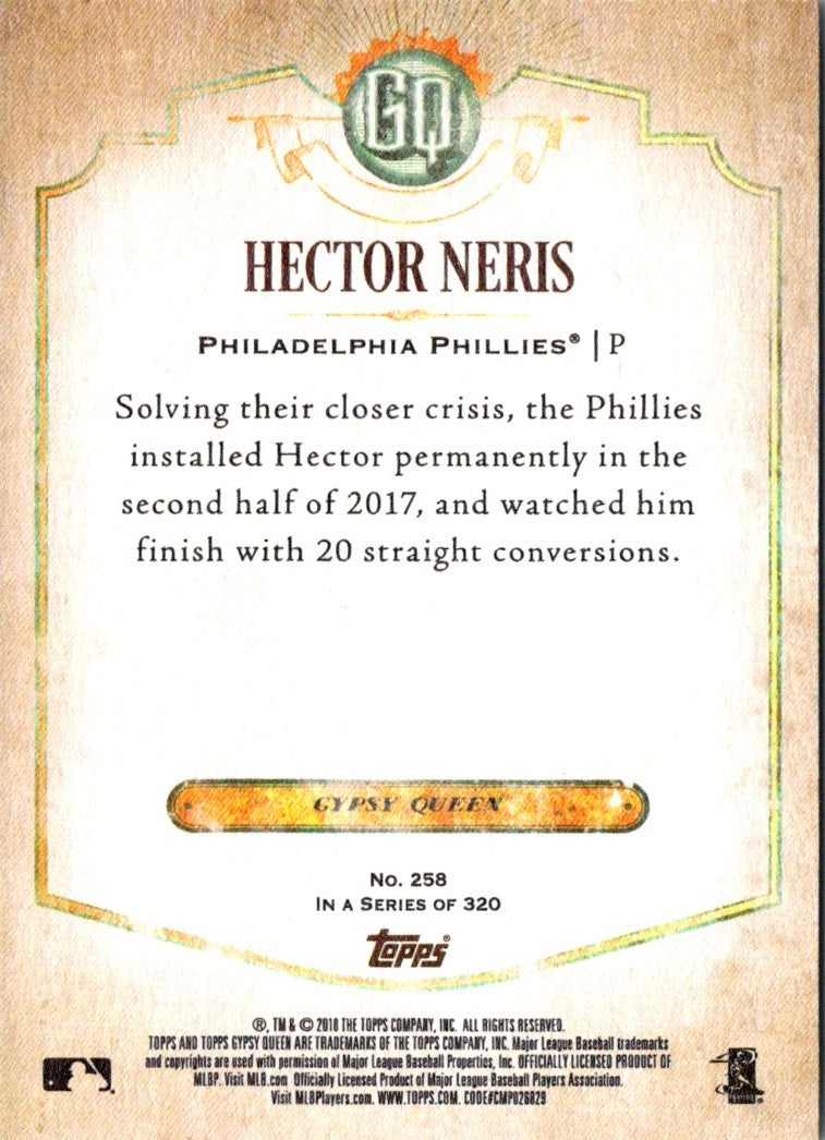 2018 Topps Gypsy Queen Hector Neris