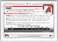 2020 Bowman Brandon Pfaadt #BD-171