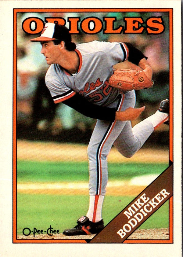 1988 O-Pee-Chee Mike Boddicker #281