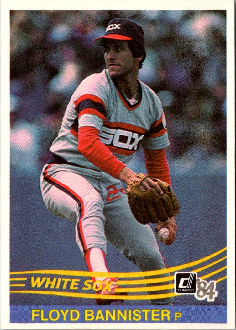 1984 Donruss Floyd Bannister