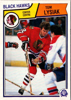 1983 O-Pee-Chee Tom Lysiak #107