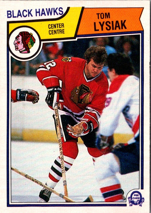 1983 O-Pee-Chee Tom Lysiak #107