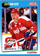 1991 Score Canadian Bilingual Sylvain Cote