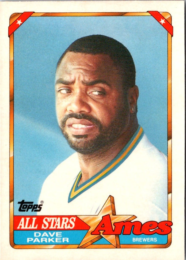 1990 Topps Ames All-Stars Dave Parker #6