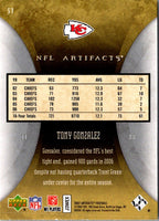 2007 Upper Deck Artifacts Tony Gonzalez #53
