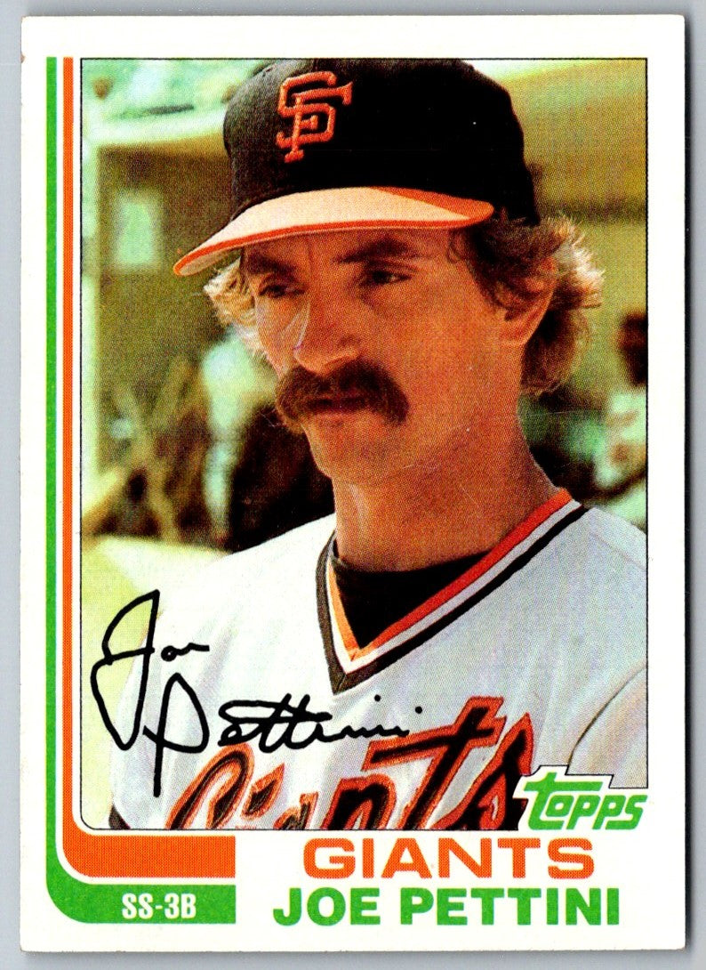 1982 Topps Joe Pettini