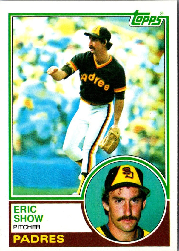 1983 Topps Eric Show #68 Rookie