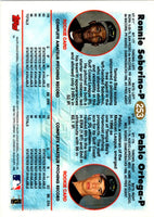 1997 Topps Pablo Ortega/Ronni Seberino #253 Rookie