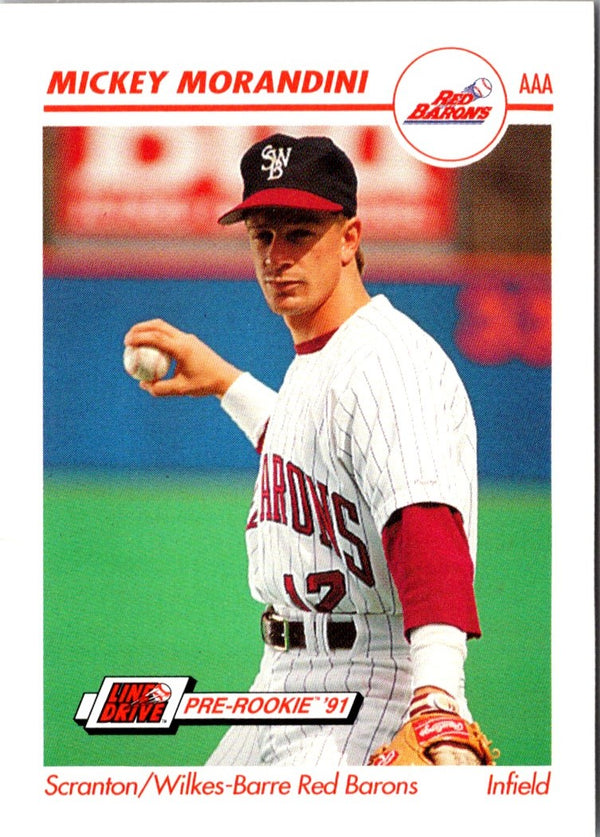 1991 Line Drive AAA Mickey Morandini #491
