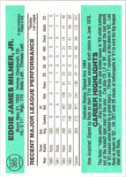 1984 Donruss Eddie Milner #365