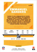 2019 Donruss Emmanuel Sanders