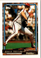 1992 Topps Gold Winners Bruce Ruffin #307