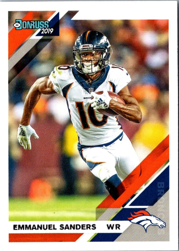 2019 Donruss Emmanuel Sanders #87