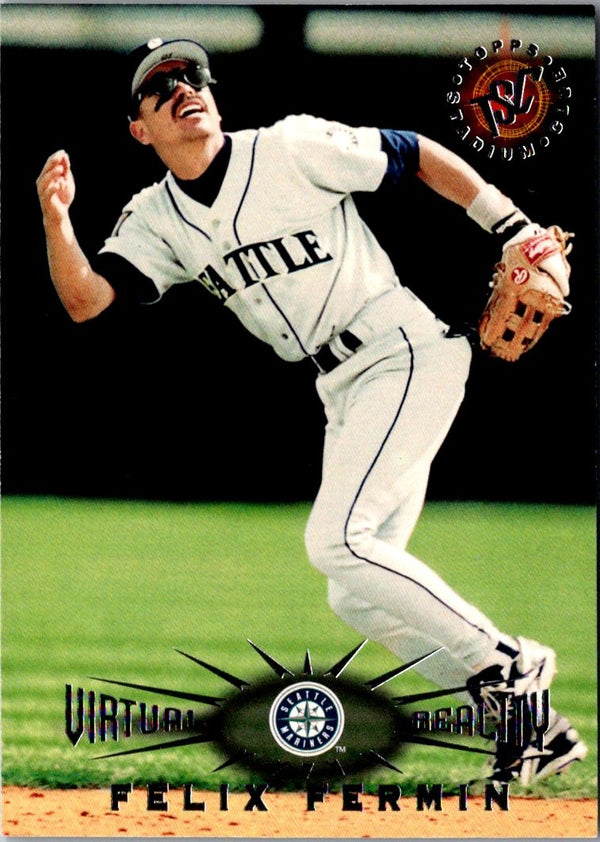 1995 Stadium Club Virtual Reality Felix Fermin #219