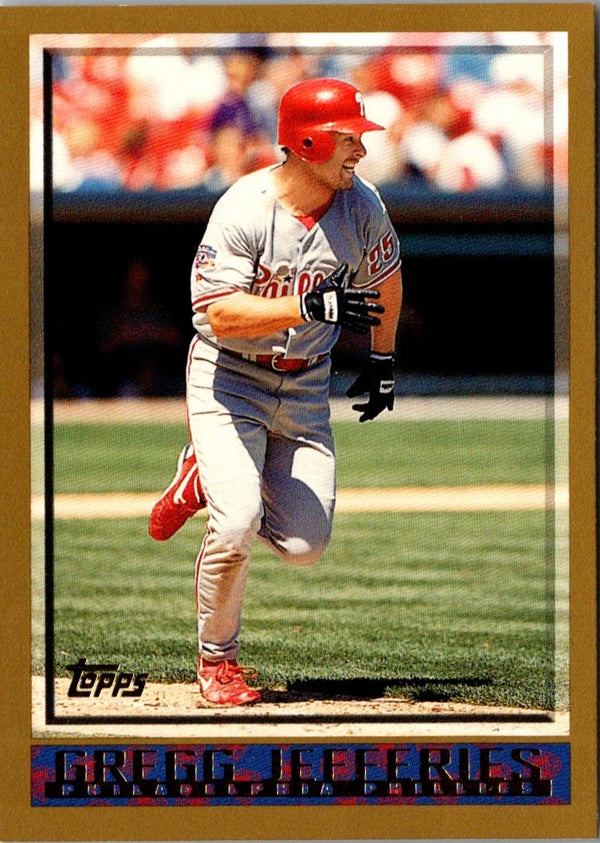 1998 Topps Gregg Jefferies #341