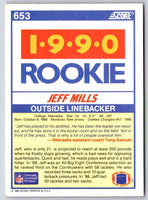 1990 Score Jeff Mills #653