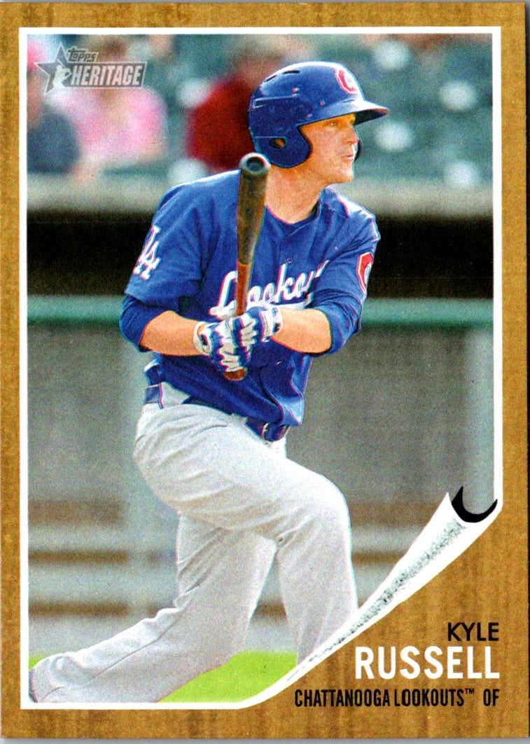 2011 Topps Heritage Minor League Kyle Russell