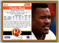 1991 Score Charles Mann #411
