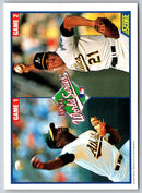 1991 Topps Cracker Jack II Dave Stewart
